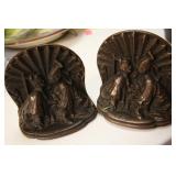 A Pair of Cast Iron Book Ends