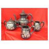 Set of Silverplated Etching