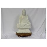 A Chinese Solid Marble Statue