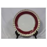 A Haviland Limoge H+C Salesman Sample Plate