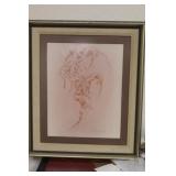 Signed Richard Sedlow Lithograph Nudes