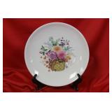 A Hutschenreuther? China Floral Plate