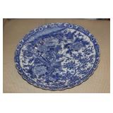 Antique Japanese Blue and White Charger