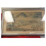 A Signed Watercolour