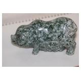 Chinese Green Lapis Pig