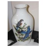 Kaiser Danbury Mint Bluebird Vase