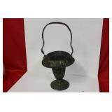 An Ornate Silverplated Reposse Basket