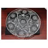 A Pressed Glass Tray