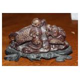 Chinese Well Carved Stone Dragon