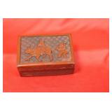 An Antique Chinese Cinnabar Rectangular Box
