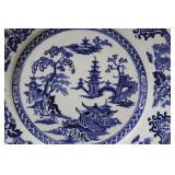 An Ironstone Shanghai Plate