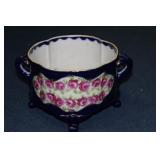 An Antique Cobalt Blue Porcelain Planter