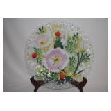 An Enamel Glass Plate