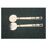 A Pair of Chinese Bone Utensils