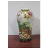 A Handpainted Nippon Vase