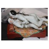 Antique Porcelain Erotica Figurine