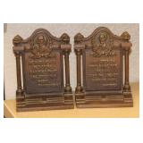 Bradley and Hubbard Bookends