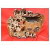 A Vintage Chinese Siao Stone Vase