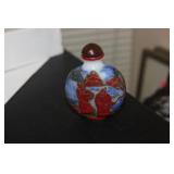 A Peking Glass Snuff Bottle