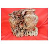 A Vintage Soap Stone Vase