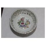 A Reticulated Floral Bowl