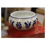 A Miniature Delft Blue and White Bowl