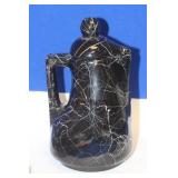 Black Pottery Teapot or Chocolate Pot