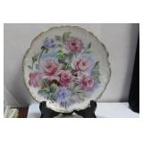 A Rose Plate Wall Hanger