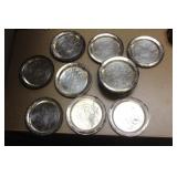Lot of 21 Antique Chinese Silverplate Coaster