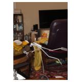 Metal Sculpture of a Scuba Diver