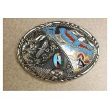 Silverplate Belt Buckle