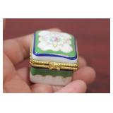 A Ceramic Square From Trinket Box