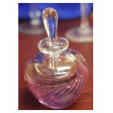 A Signed Artglass Parfume Bottle