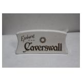 A Porcelain Advertising Plaque