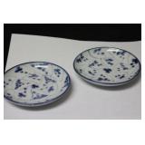 Set of Two Blue and White Chinese/Oriental Dishes