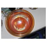 Large Carnival Glass Bowl