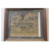 A 1909 London Coffee House Advertising Print