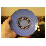 A Vintage Enamel Plate