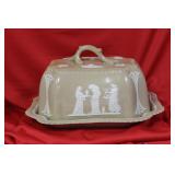 A Copeland Spode England Jasperware Server