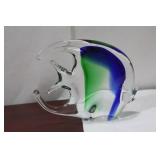 An Artglass Angel Fish