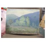 An Antique/Vintage Oil on Canvas