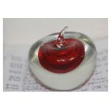 Art Glass Apple