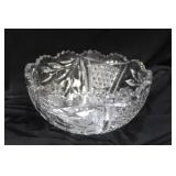 A Brilliant Cut Glass Bowl