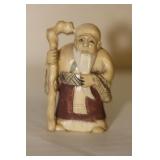 Signed Japanese B o n e Netsuke