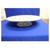 An Antique Minton Cake Server