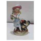 An Antique Victorian Girl Figurine