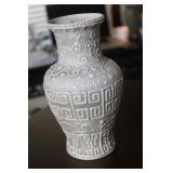 Antique Chinese Reposee Blanc de Chine Vase