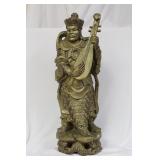 A Gold Gilted Wooden Figure