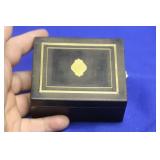 A 19th Century Gold Inlaid Watch Box
