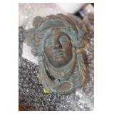 Victorian Face of Apollo Door Knocker